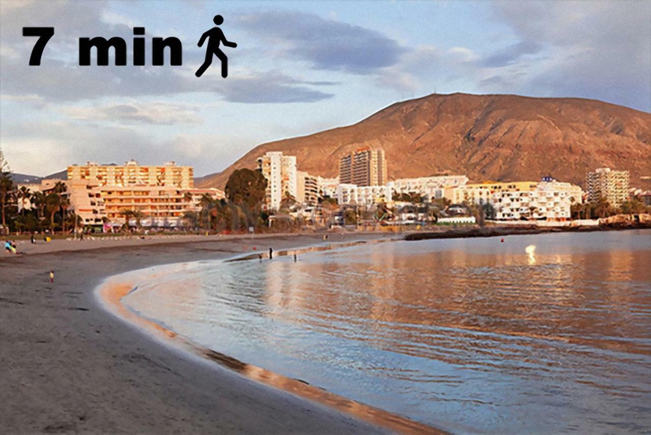 Jardin Canario Primera Linea De Playa Los Cristianos  Kültér fotó