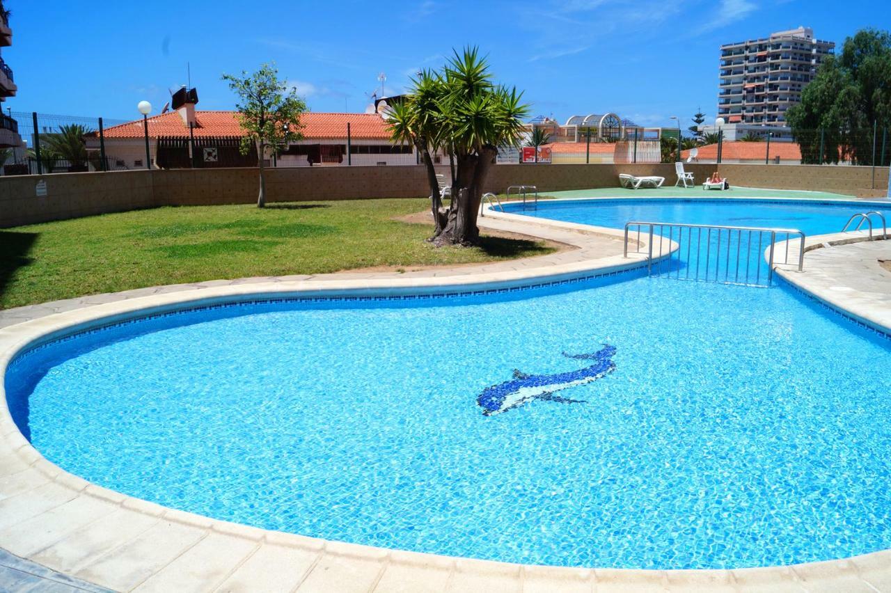 Jardin Canario Primera Linea De Playa Los Cristianos  Kültér fotó
